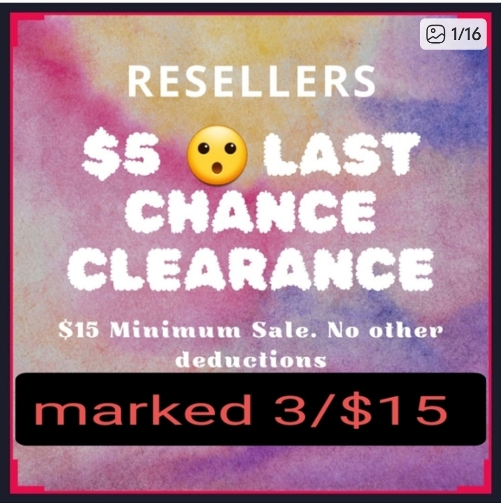 Minimum $20